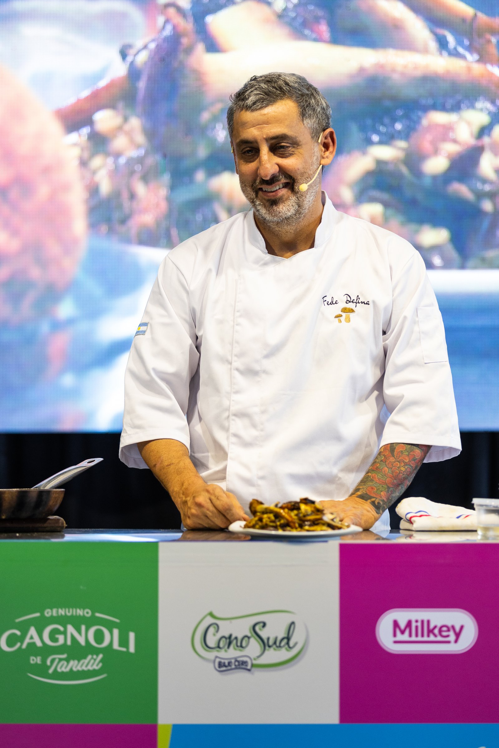 Federico Defina, chef local de Sabores Gourmet